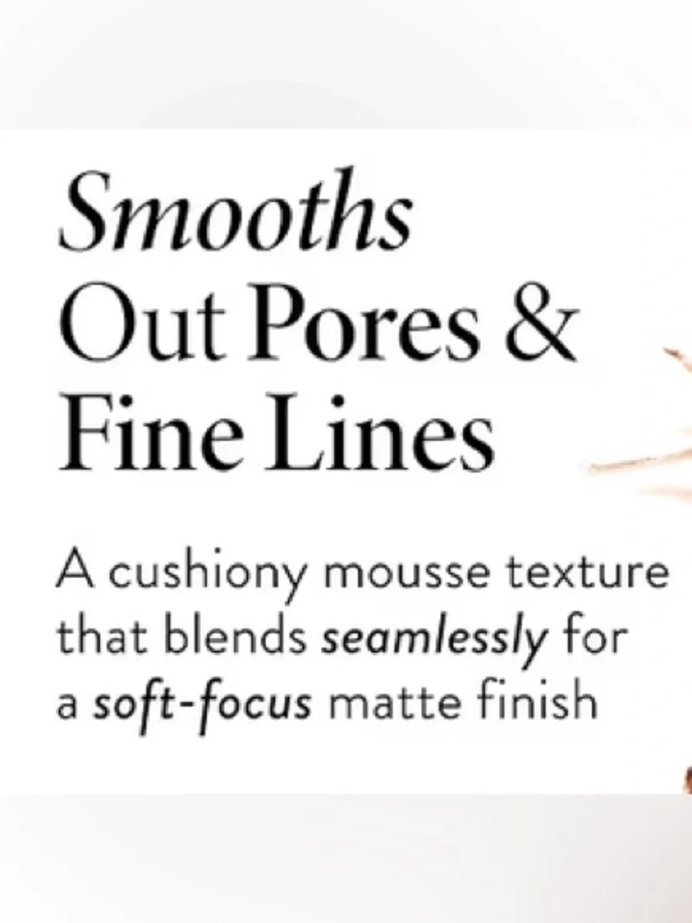🆕 Laura Geller Weightless Whip Blurring Mousse Foundation [Shade: Sand]